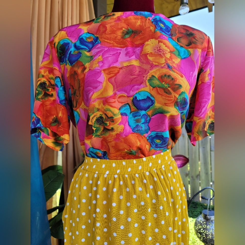 Vintage Floral Top